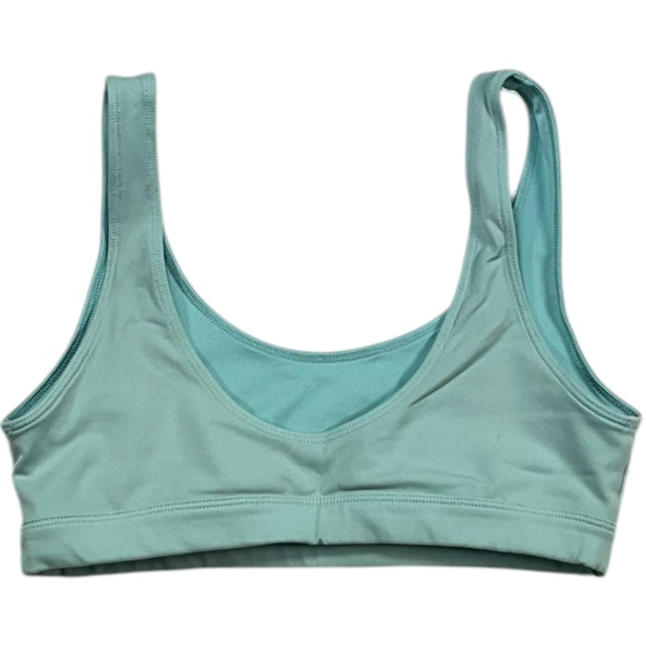 NWOT ALO Yoga ambient logo bra Blue Quartz‎ Size Small - Picture 3 of 10